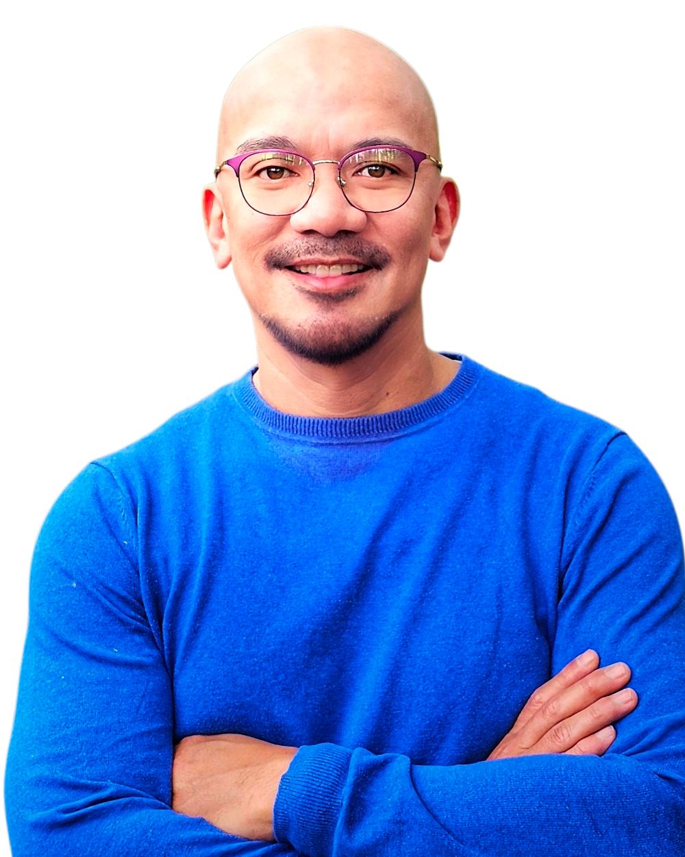 Jon Encarnacion, Founder & Principal, Coherenz, standing with arms crossed